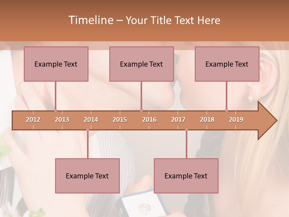 Woman Couple Happiness PowerPoint Template
