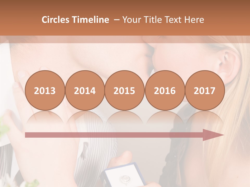 Woman Couple Happiness PowerPoint Template