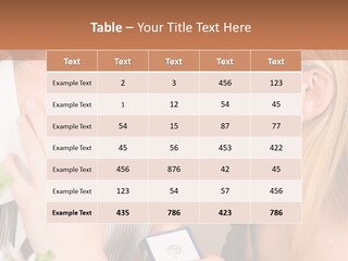 Woman Couple Happiness PowerPoint Template