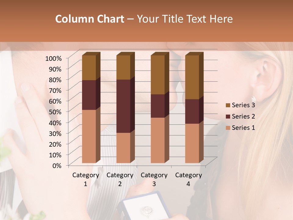 Woman Couple Happiness PowerPoint Template
