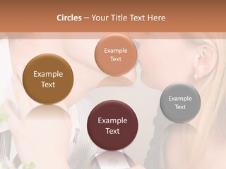 Woman Couple Happiness PowerPoint Template
