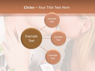 Woman Couple Happiness PowerPoint Template