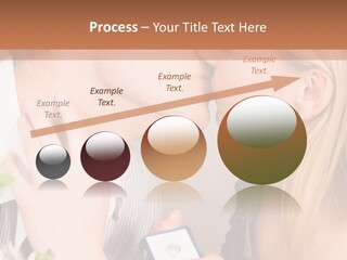 Woman Couple Happiness PowerPoint Template