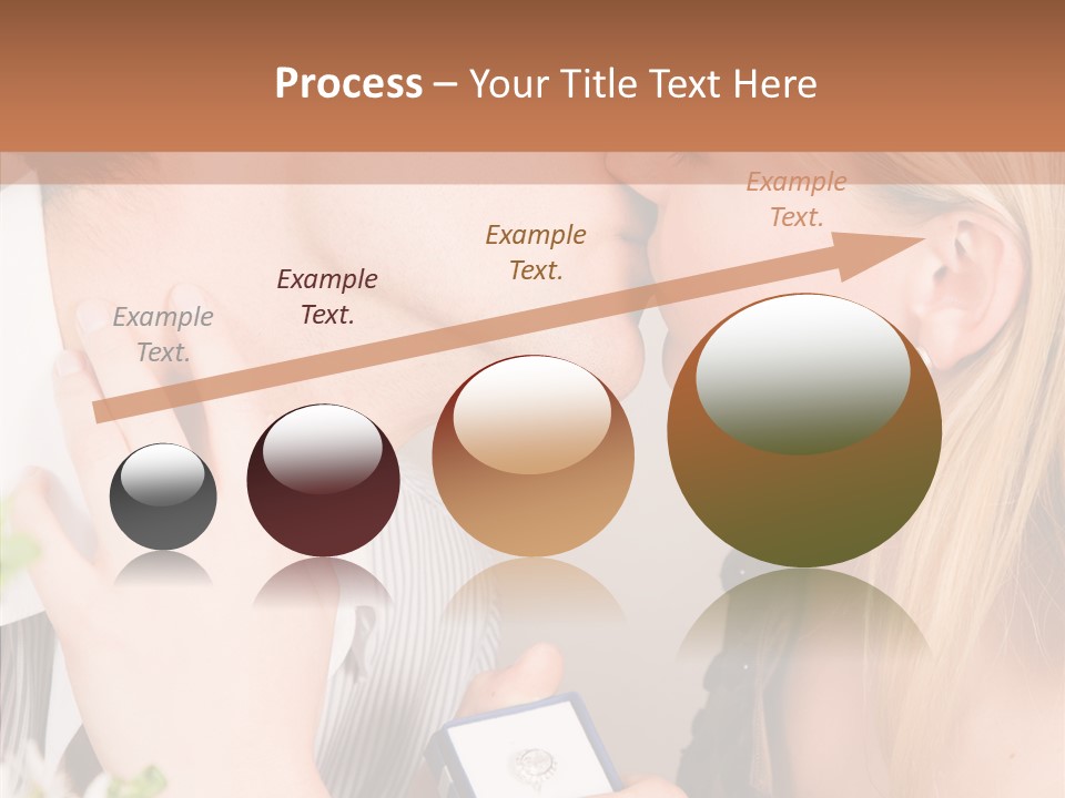 Woman Couple Happiness PowerPoint Template