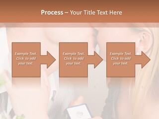 Woman Couple Happiness PowerPoint Template