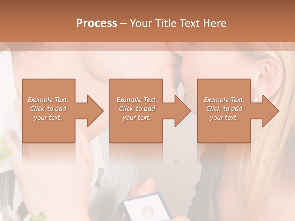 Woman Couple Happiness PowerPoint Template