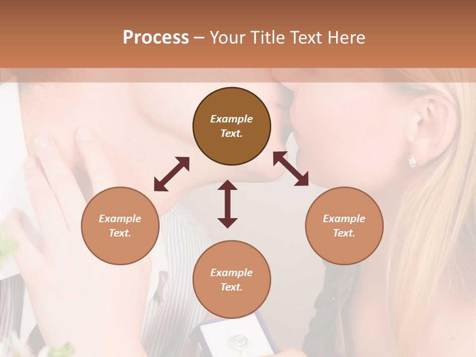 Woman Couple Happiness PowerPoint Template