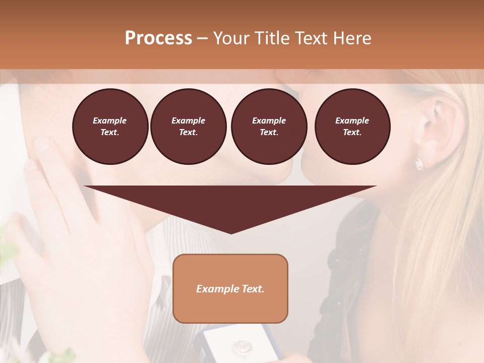 Woman Couple Happiness PowerPoint Template