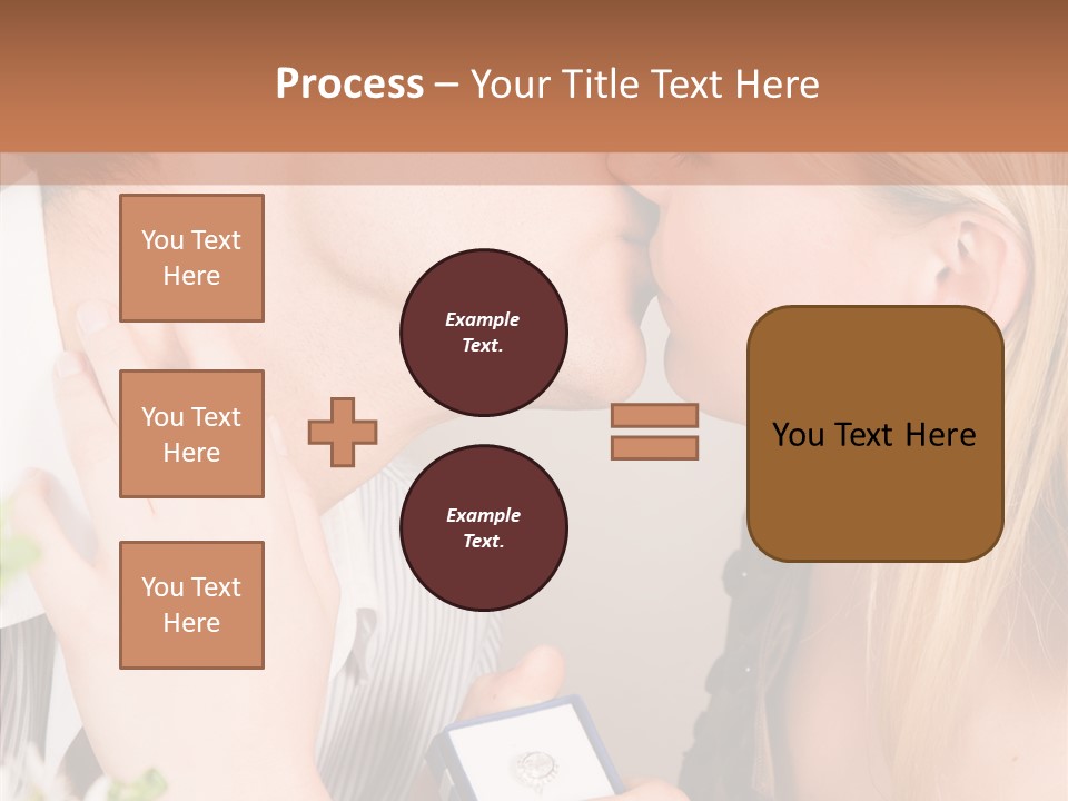 Woman Couple Happiness PowerPoint Template