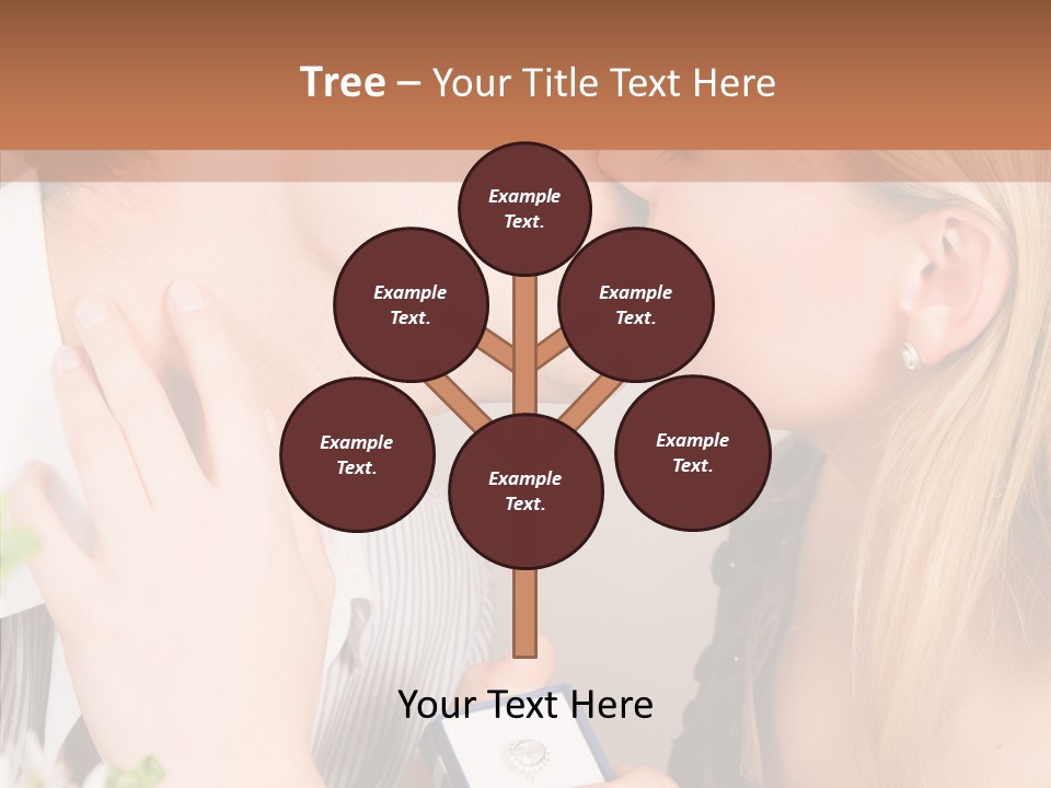 Woman Couple Happiness PowerPoint Template
