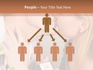 Woman Couple Happiness PowerPoint Template