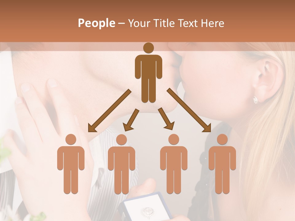 Woman Couple Happiness PowerPoint Template