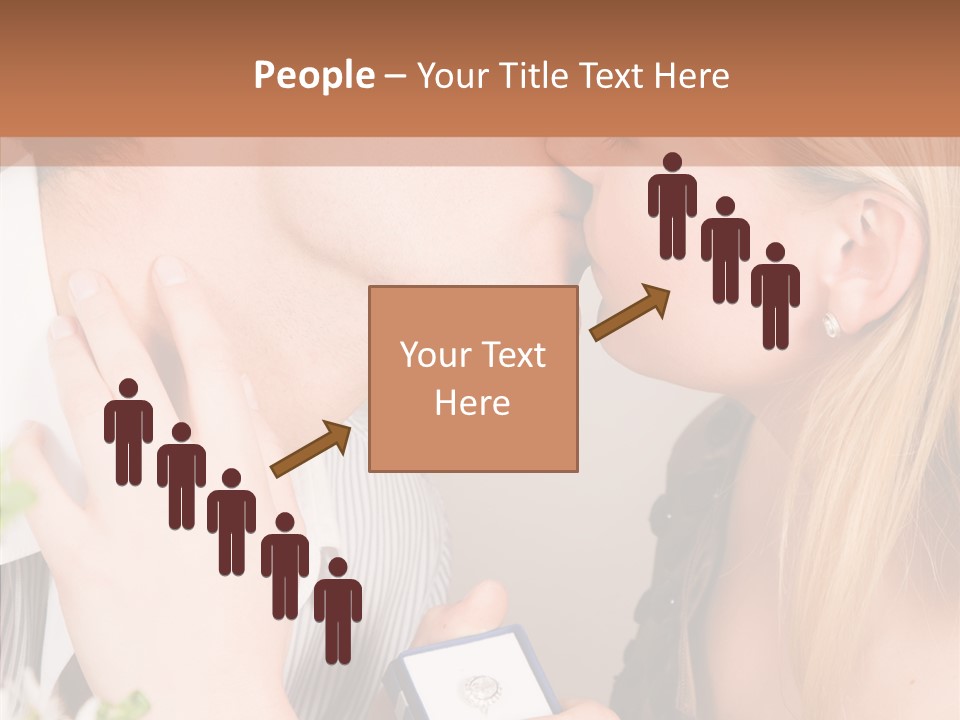 Woman Couple Happiness PowerPoint Template