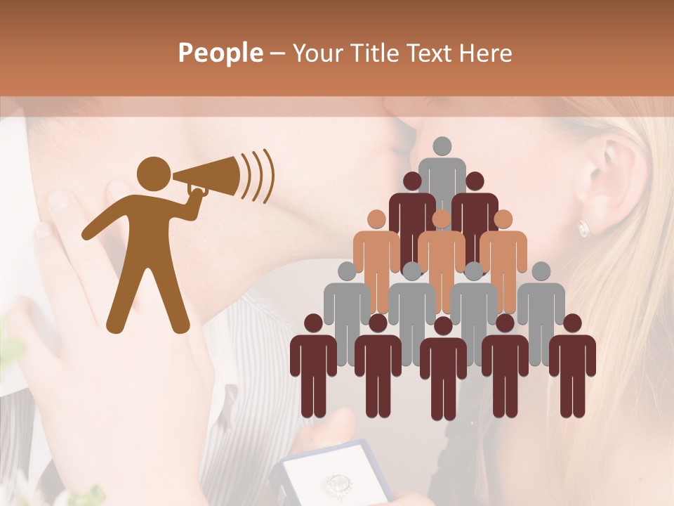 Woman Couple Happiness PowerPoint Template