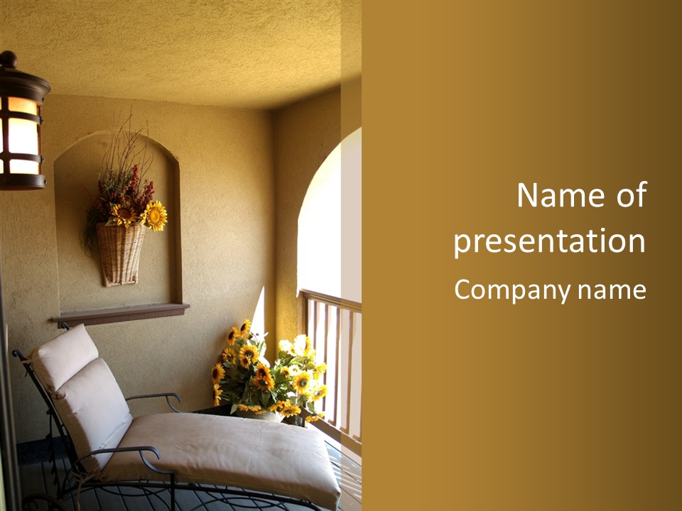 Style Home Dwelling PowerPoint Template