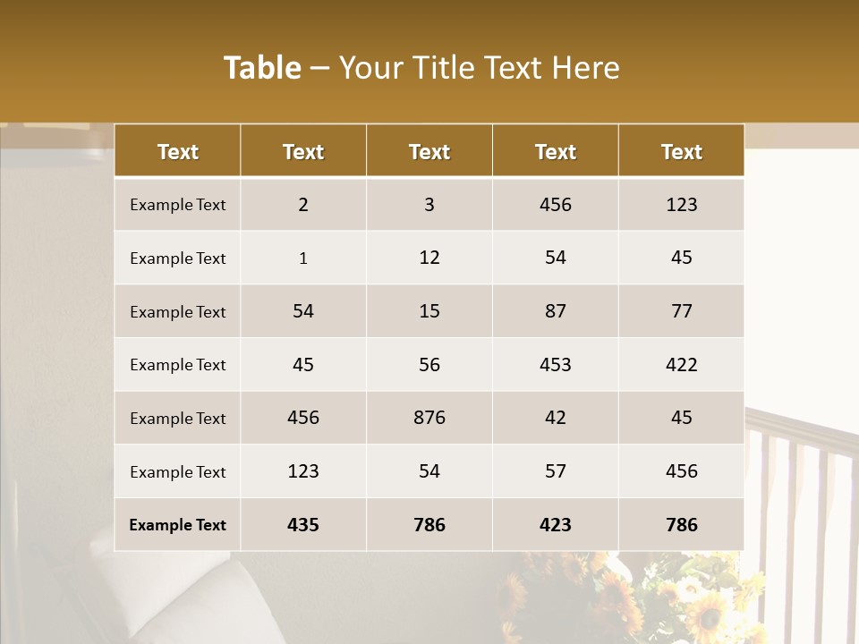 Style Home Dwelling PowerPoint Template