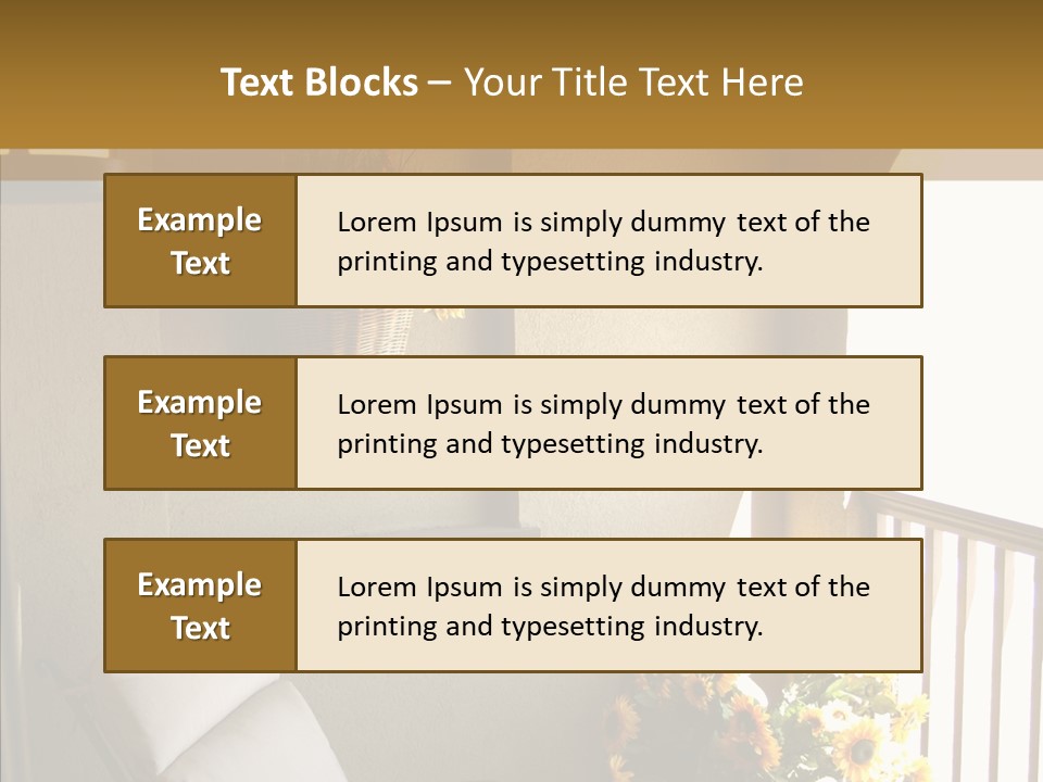 Style Home Dwelling PowerPoint Template