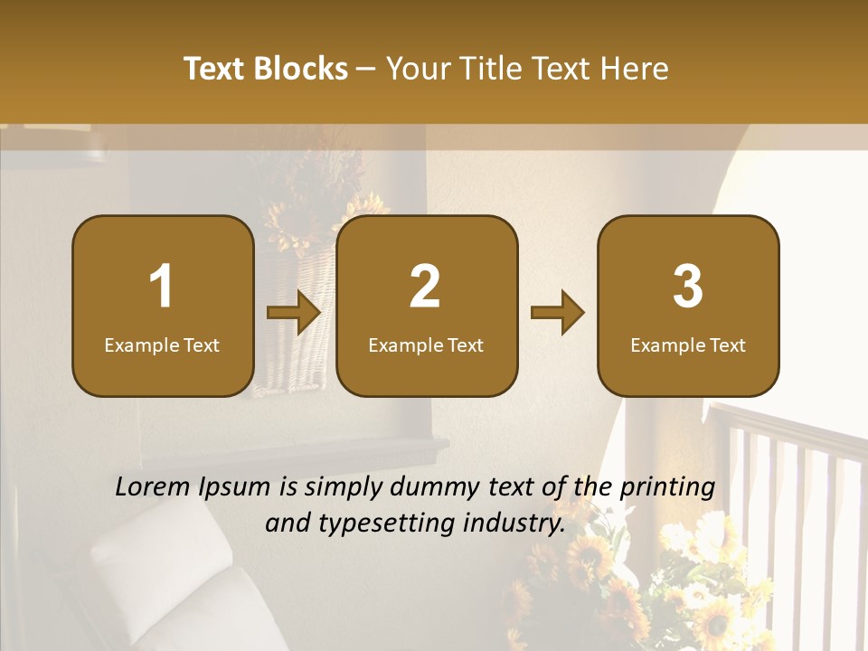 Style Home Dwelling PowerPoint Template