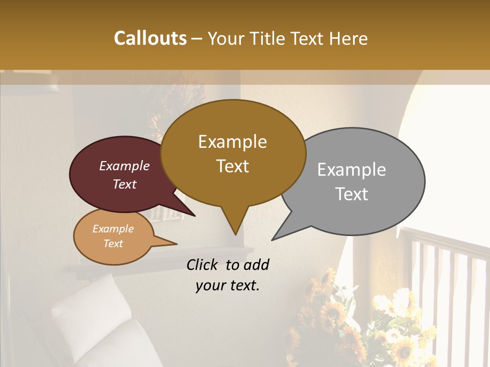 Style Home Dwelling PowerPoint Template