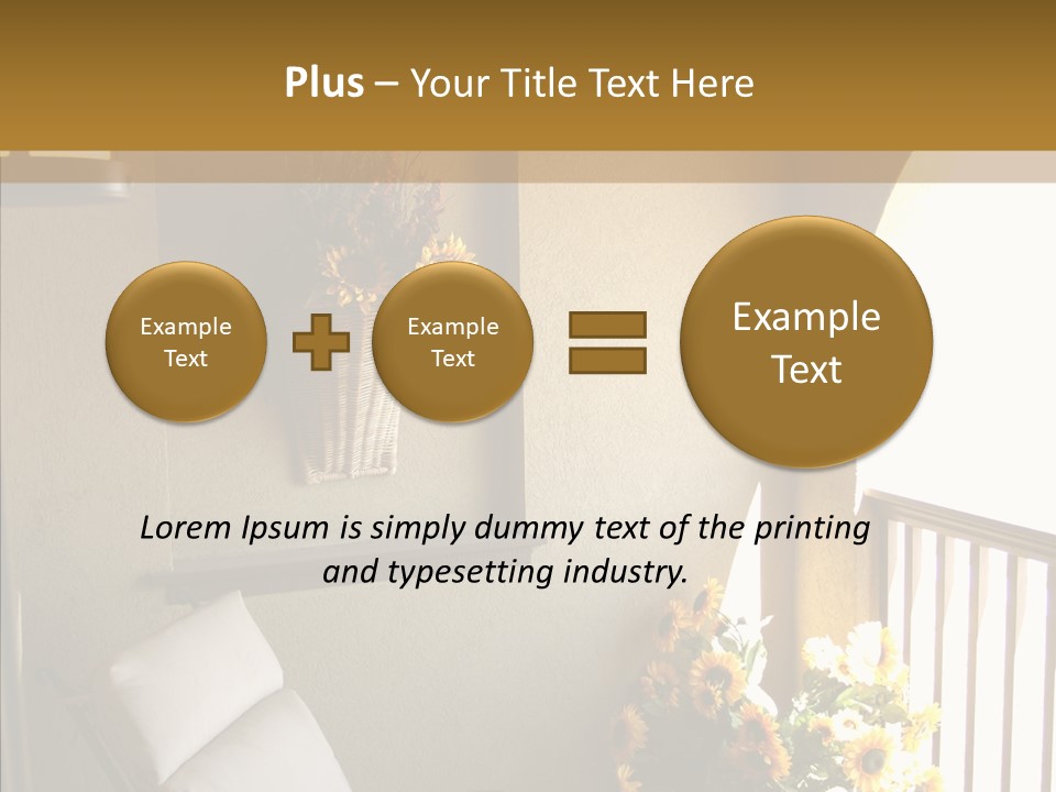 Style Home Dwelling PowerPoint Template