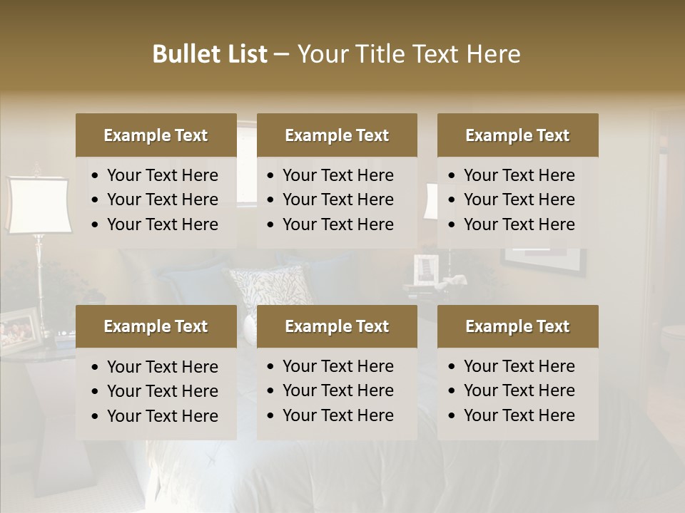 Fashion Home Inside PowerPoint Template