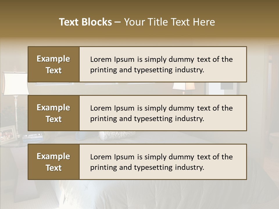 Fashion Home Inside PowerPoint Template