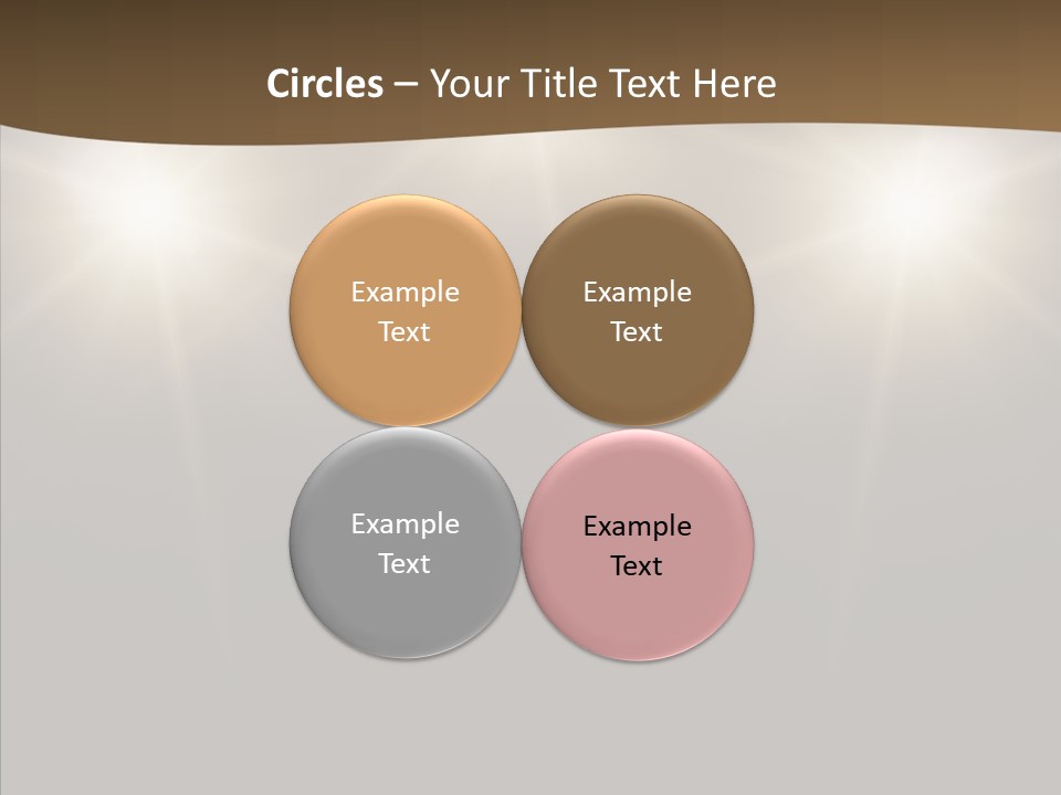Show Sound Setup PowerPoint Template