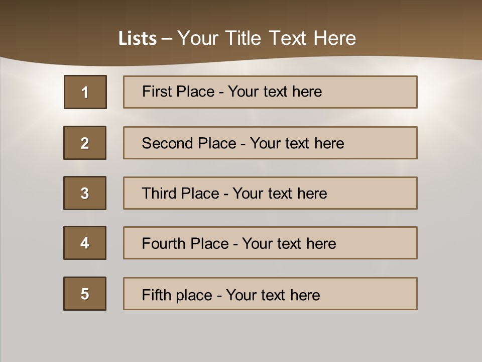Show Sound Setup PowerPoint Template