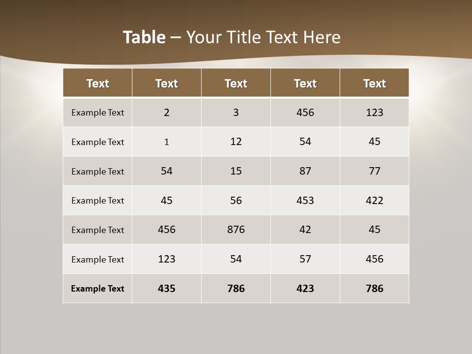 Show Sound Setup PowerPoint Template