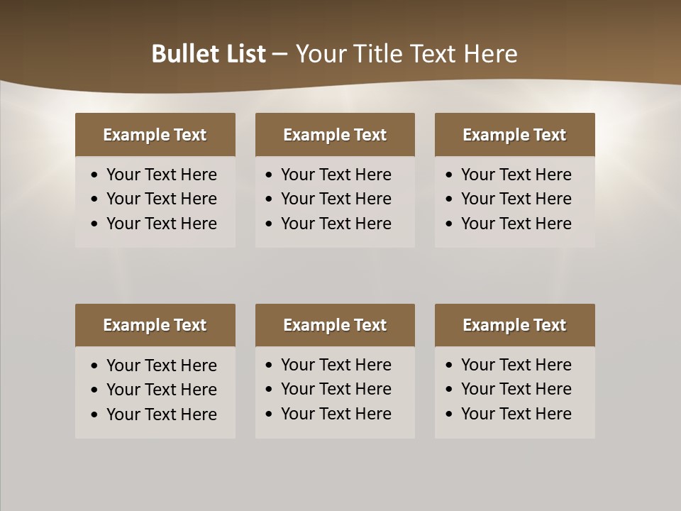 Show Sound Setup PowerPoint Template