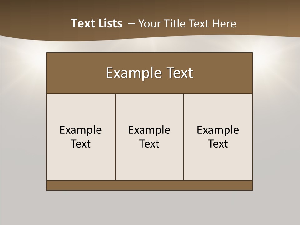 Show Sound Setup PowerPoint Template