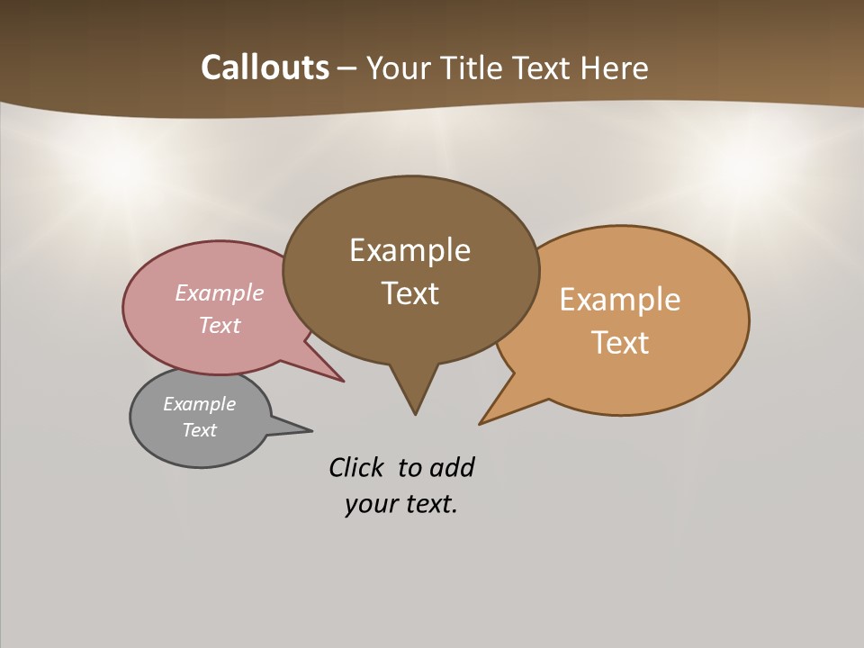 Show Sound Setup PowerPoint Template