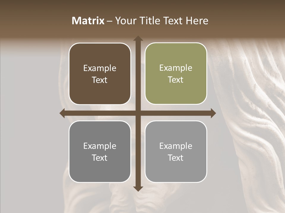 Sepia Christ PowerPoint Template