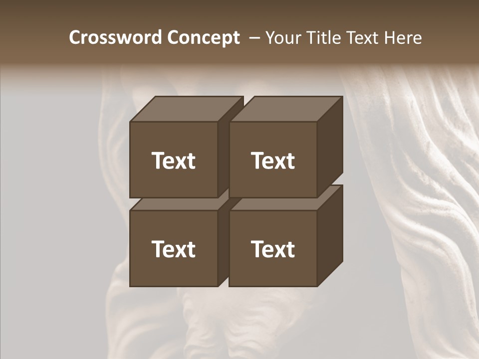 Sepia Christ PowerPoint Template