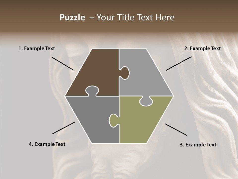 Sepia Christ PowerPoint Template