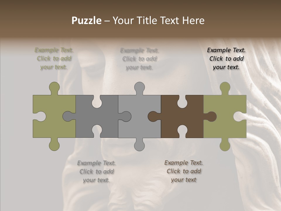 Sepia Christ PowerPoint Template