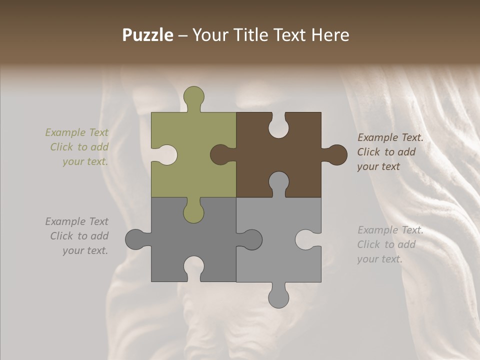 Sepia Christ PowerPoint Template