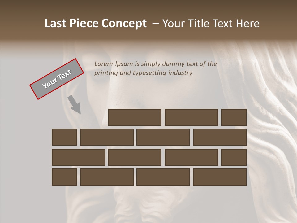 Sepia Christ PowerPoint Template
