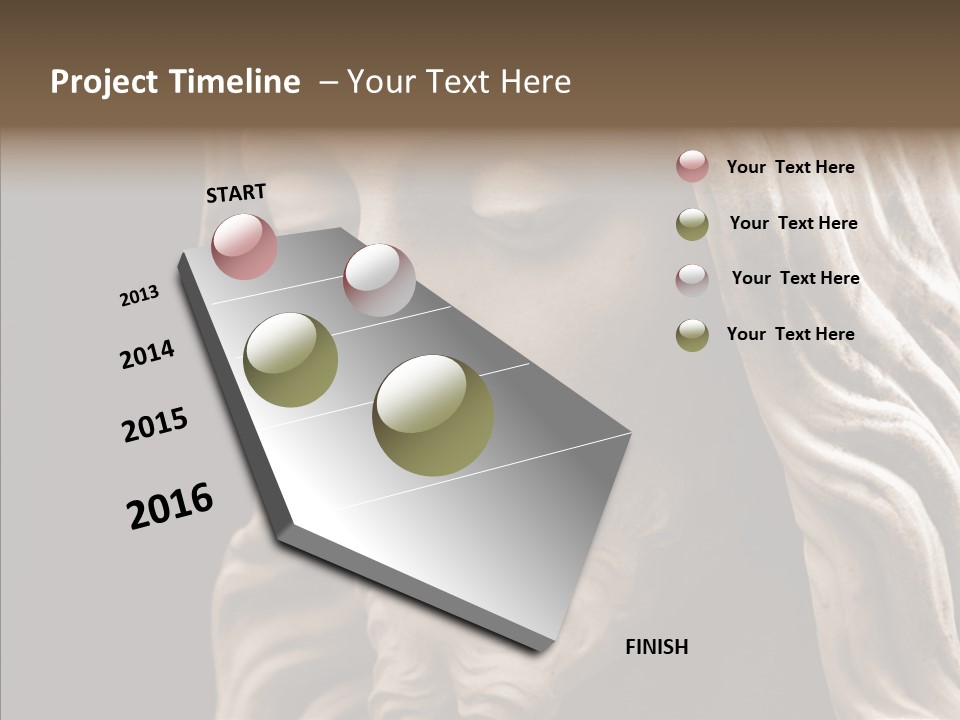 Sepia Christ PowerPoint Template