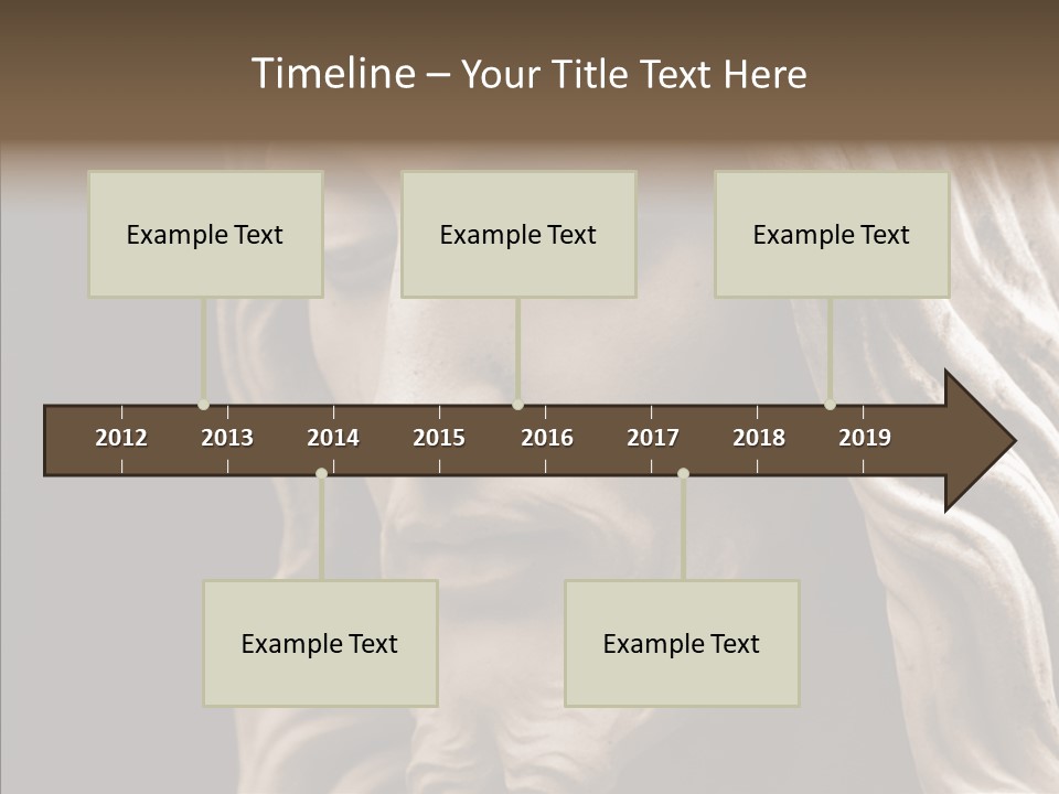 Sepia Christ PowerPoint Template