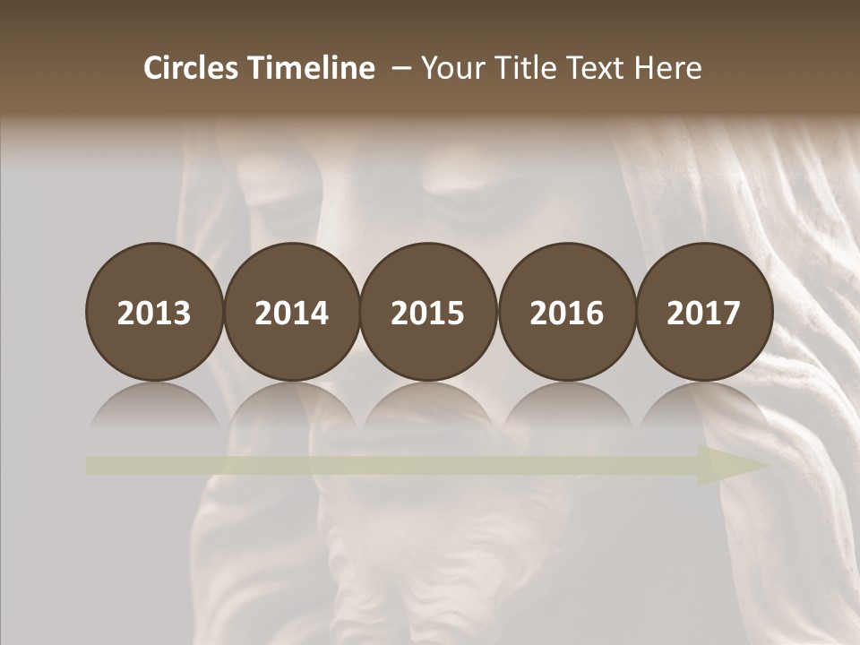 Sepia Christ PowerPoint Template