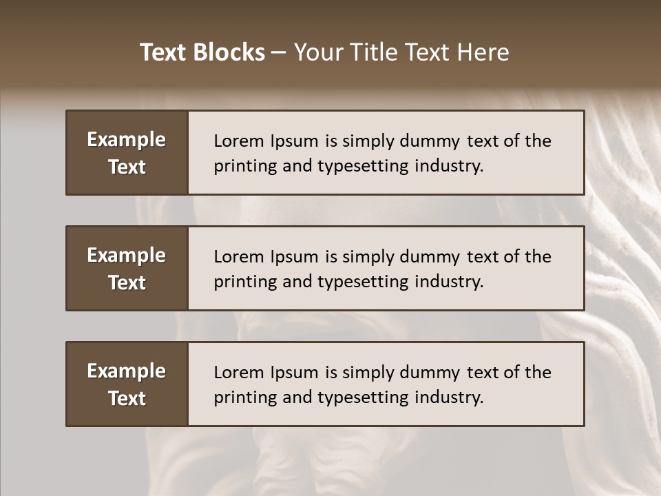 Sepia Christ PowerPoint Template