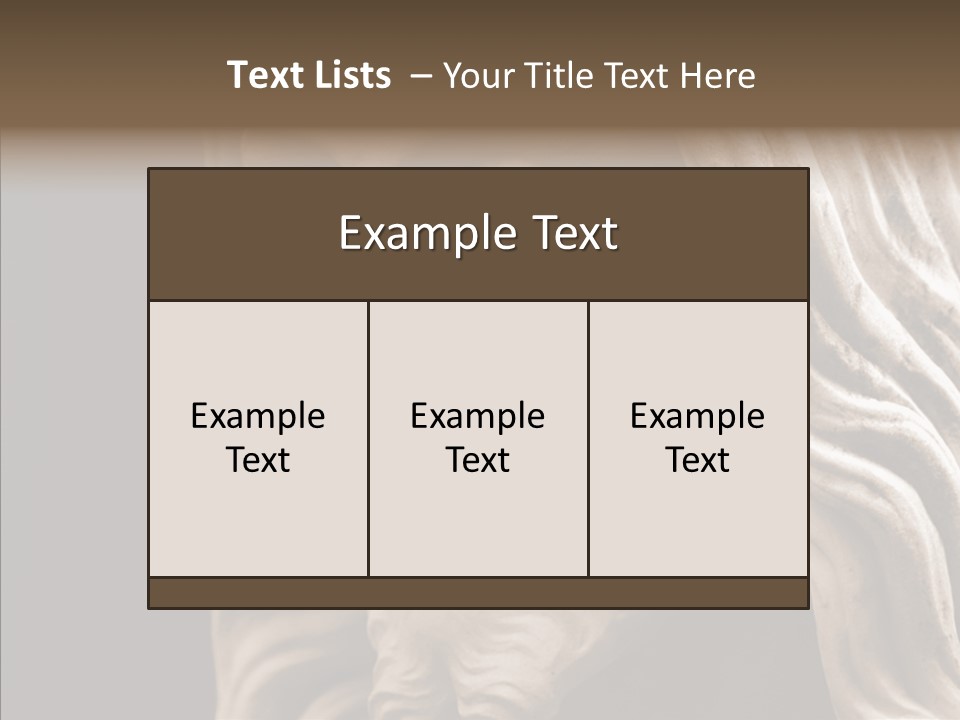 Sepia Christ PowerPoint Template