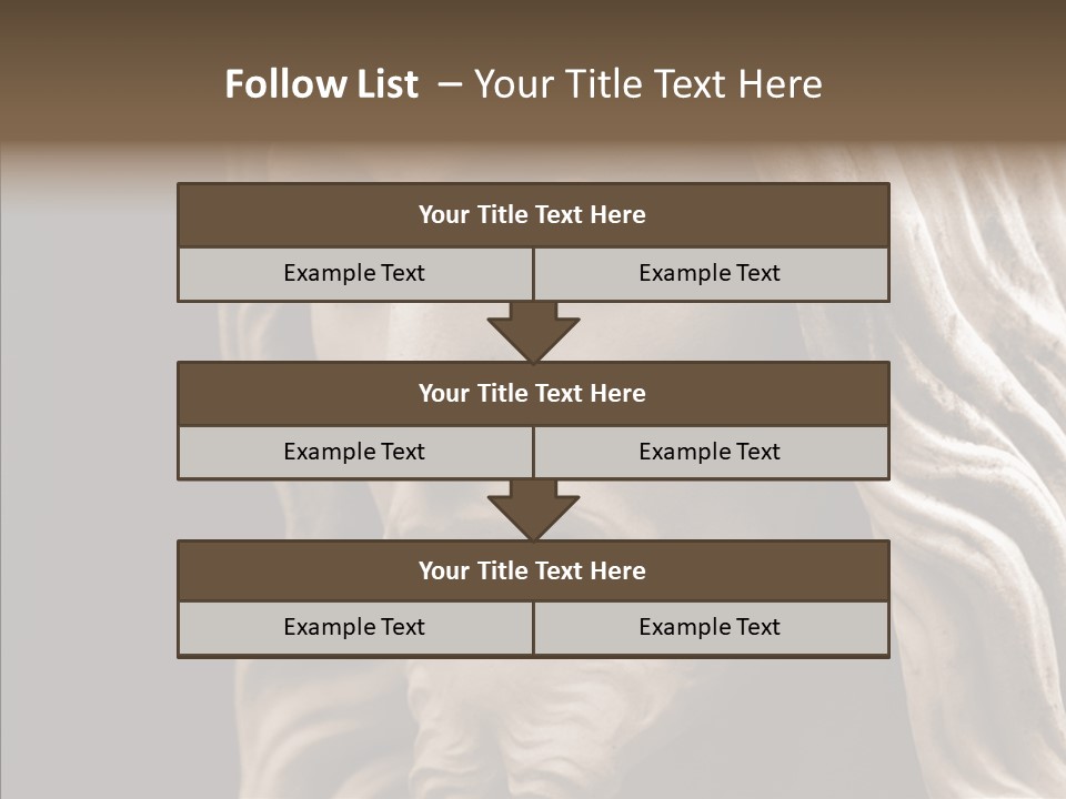 Sepia Christ PowerPoint Template