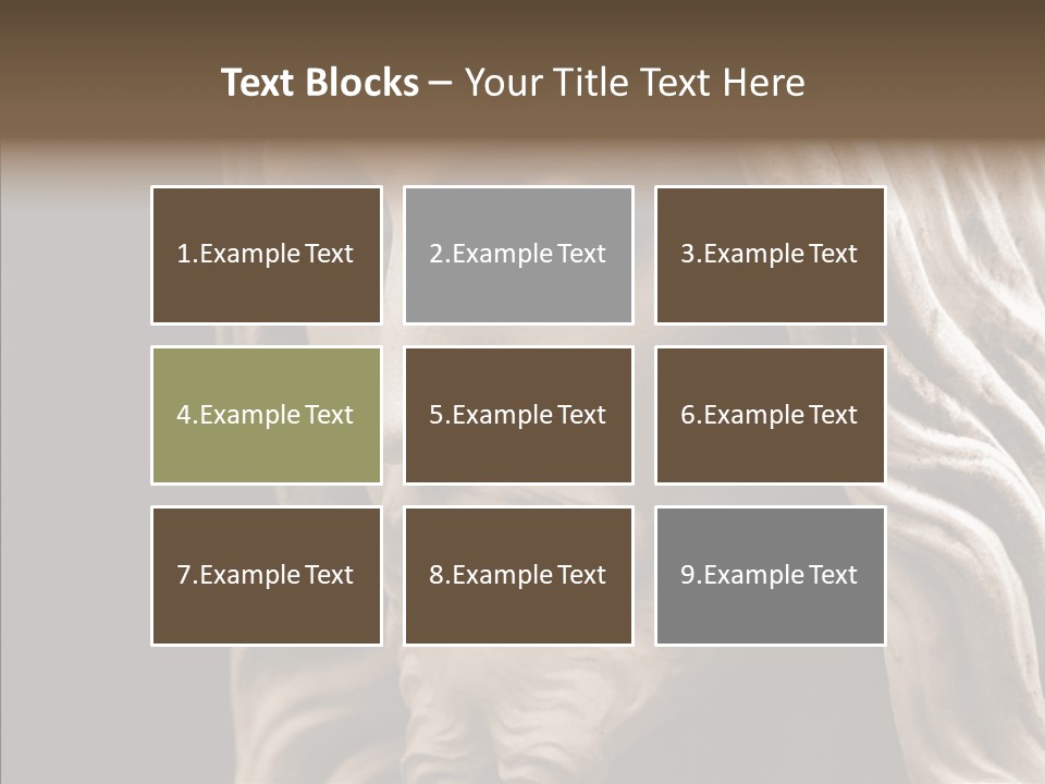 Sepia Christ PowerPoint Template