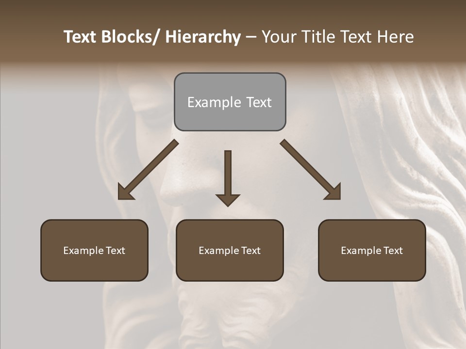 Sepia Christ PowerPoint Template