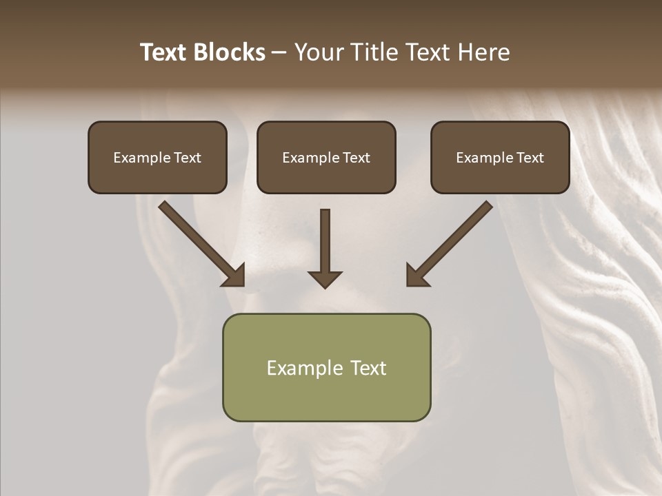 Sepia Christ PowerPoint Template