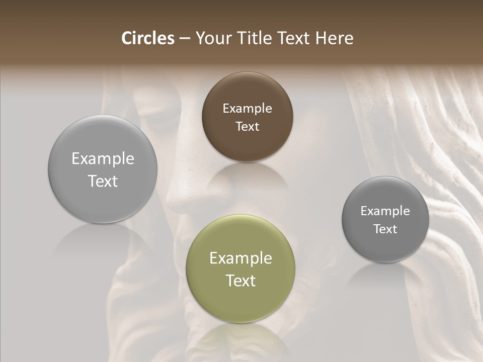 Sepia Christ PowerPoint Template