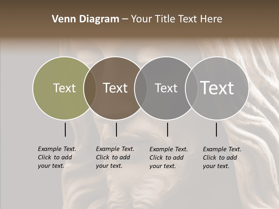 Sepia Christ PowerPoint Template