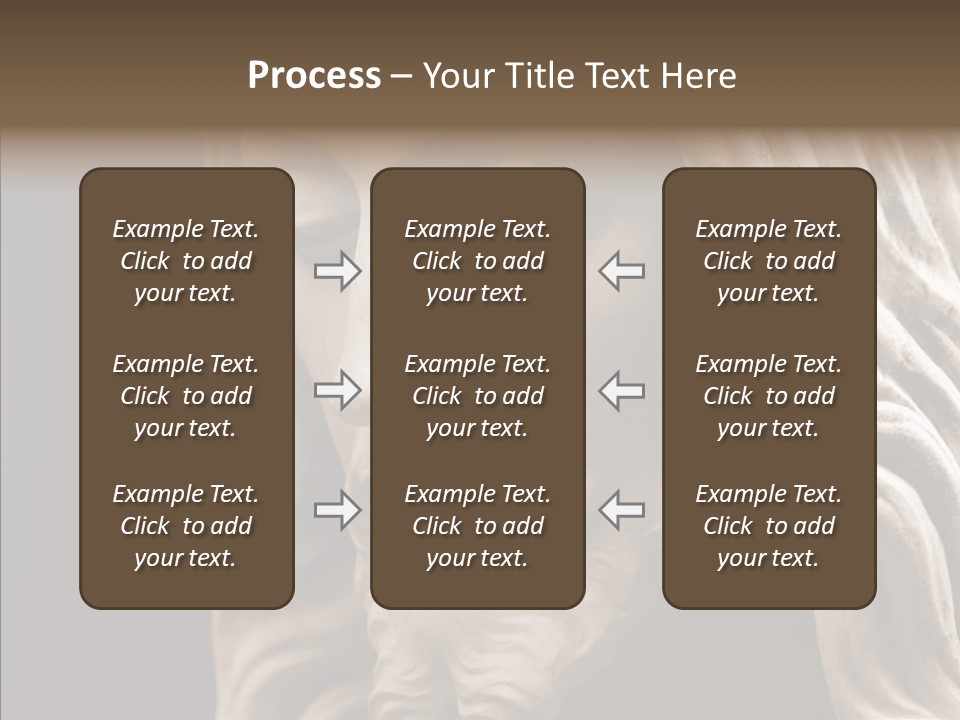 Sepia Christ PowerPoint Template